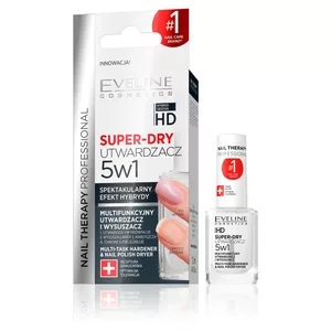 Eveline Nail Therapy Professional, multifunkcyjny utwardzacz i wysuszacz 5w1, 12ml