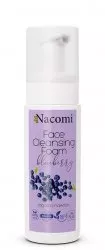 Nacomi, pianka oczyszczająca do twarzy, Borówka, 150ml