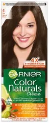 Garnier Color Naturals 4 Brąz, odżywcza farba do włosów, do 100% pokrycia siwych włosów