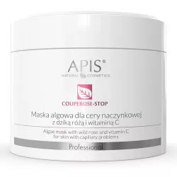 Apis Maska algowa dla cery naczynkowej z dziką różą i witaminą C, 100ml