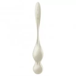 Satisfyer Love Birds 1 kulki do ćwiczeń mięśni kegla White