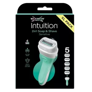Wilkinson Intuition Sensitive maszynka z 4 ostrzami i 5 wkładów