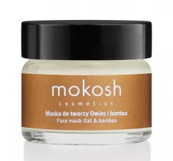Mokosh, liftingująca maska do twarzy, owies i bambus, 15ml