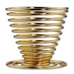 Inter Vion Stojak na gąbeczkę do makijażu Złoty