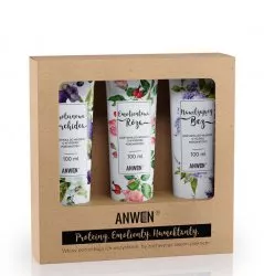 Anwen, zestaw 3 odżywek do wysokiej porowatości (orchidea, róża, bez)