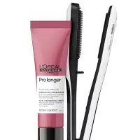 Loreal Pro Longer, zestaw z kremem termoochronnym 150ml i prostownicą Steampod