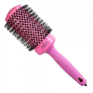 Olivia Garden Expert Blowout Shine, ceramiczna szczotka do włosów, Pink 55mm