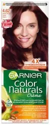 Garnier Color Naturals 4.62 Słodka wiśnia, odżywcza farba do włosów, do 100% pokrycia siwych włosów