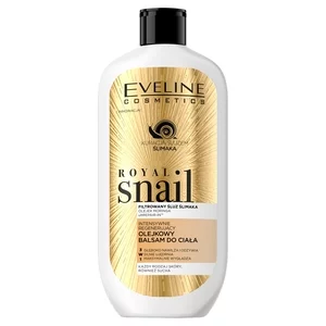 Eveline Royal Snail, intensywnie regenerujący olejkowy balsam do ciała, 350ml