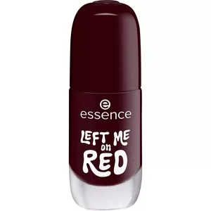 Essence Gel Nail Polish, lakier do paznokci, 12 Left Me On Red, 8ml
