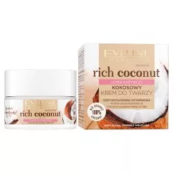 Eveline Rich Coconut, ultra-odżywczy kokosowy krem do twarzy, 50ml