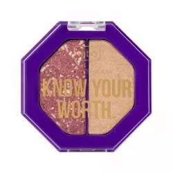 Wibo Know Your Worth Duo Eyeshadow cienie do powiek 3 Selfish 5g