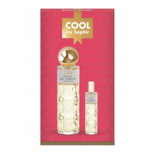 Saphir Cool de Saphir Pour Femme zestaw woda perfumowana spray 200ml + woda perfumowana spray 30ml (W)