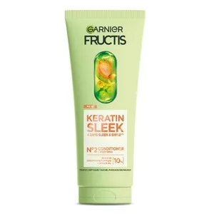 Garnier Fructis Keratin Sleek odżywka do włosów suchych i puszących się 200ml