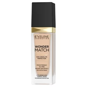 Eveline Wonder Match, luksusowy podkład do twarzy, 16 light beige, 30ml