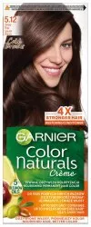 Garnier Color Naturals 5.12 Zimny brąz, odżywcza farba do włosów, do 100% pokrycia siwych włosów
