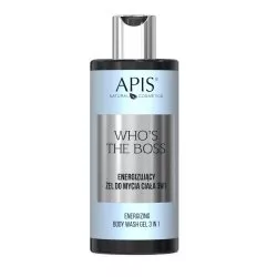 Apis Who's the Boss Energizujący żel do mycia ciała 3w1, 300ml