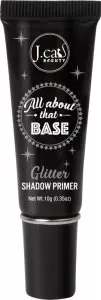 J.Cat Beauty All about that base eye primer, baza pod cienie, Glitter, 10g