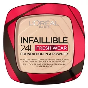 L'Oreal Paris Infaillible 24H Fresh Wear Foundation in a powder, podkład 20 Ivory, 9g