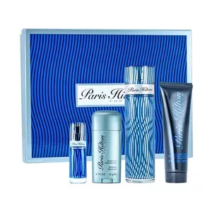 Paris Hilton For Men zestaw woda toaletowa spray 100ml + żel do mycia ciała i włosów 90ml + dezodorant w sztyfcie 78g + woda toaletowa spray 10ml (M)