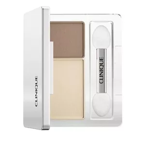 Clinique All About Shadow™ Duo podwójny cień do powiek Ivory Bisque/Bronze Satin 1.7g