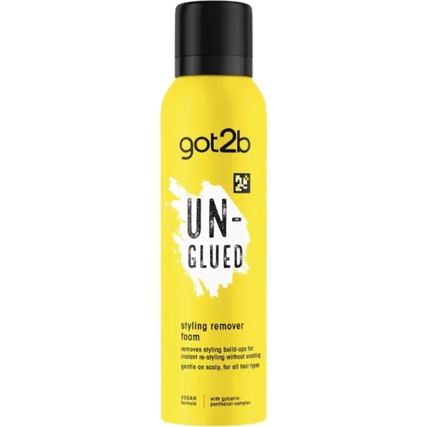 Schwarzkopf Got2B Un-Glued pianka do usuwania pozostałości po stylizacji 150ml