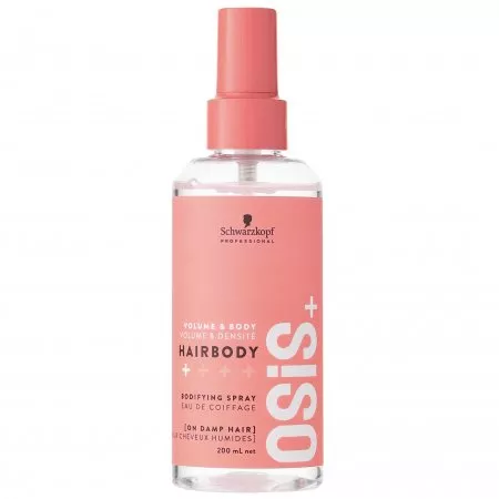 Schwarzkopf OSIS+ Hair Body, spray do włosów nadający objętość, 200ml