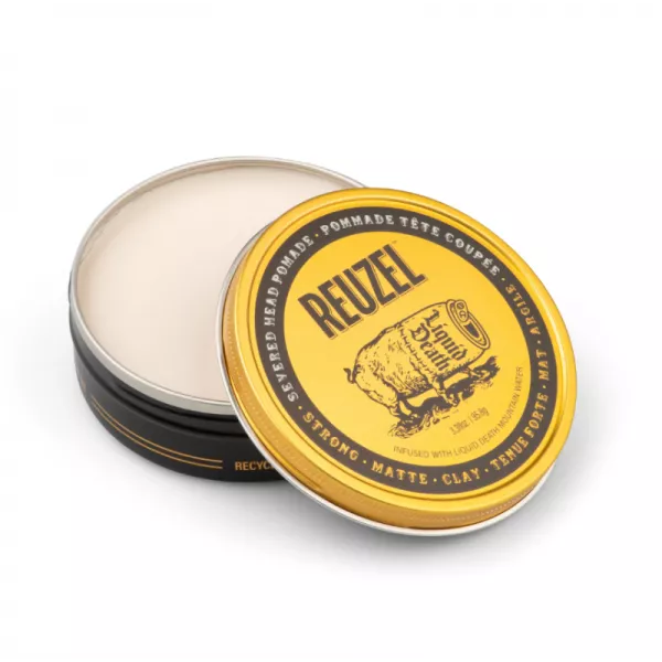 Reuzel Severed Head Clay Pomade, pomada do włosów, silne utrwalenie, 95g