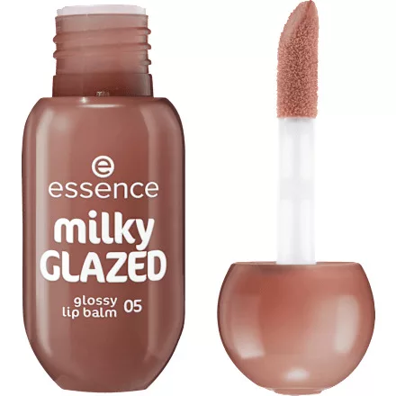 Essence milky Glazed, lśniący balsam do ust, 05, 4ml