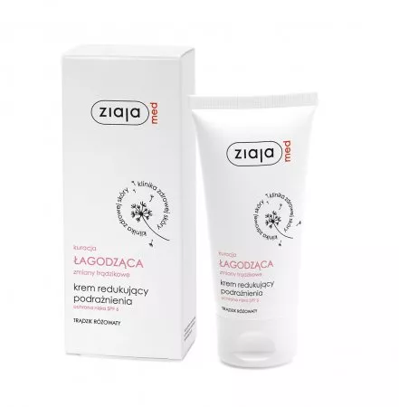 Ziaja Med Kuracja Łagodząca zmiany trądzikowe, krem redukujący podrażnienia SPF 6, 50ml