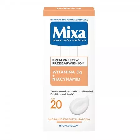 Mixa Lab krem do twarzy przeciw przebarwieniom Witamina C + Niacynamid 50ml