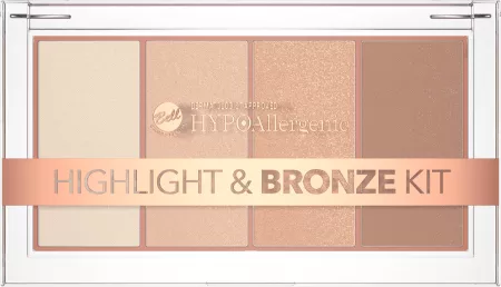 Bell HYPO Highlight&Bronze Kit 01, zestaw rozświetlaczy i bronzer, 20g