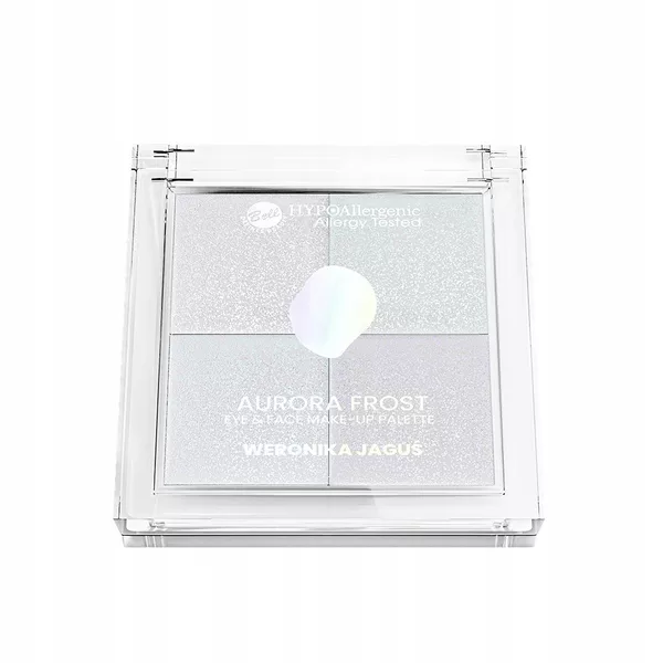 Bell HYPOAllergenic x Weronika Jaguś Aurora Frost Palette, paleta do makijażu, 001, 10,4g