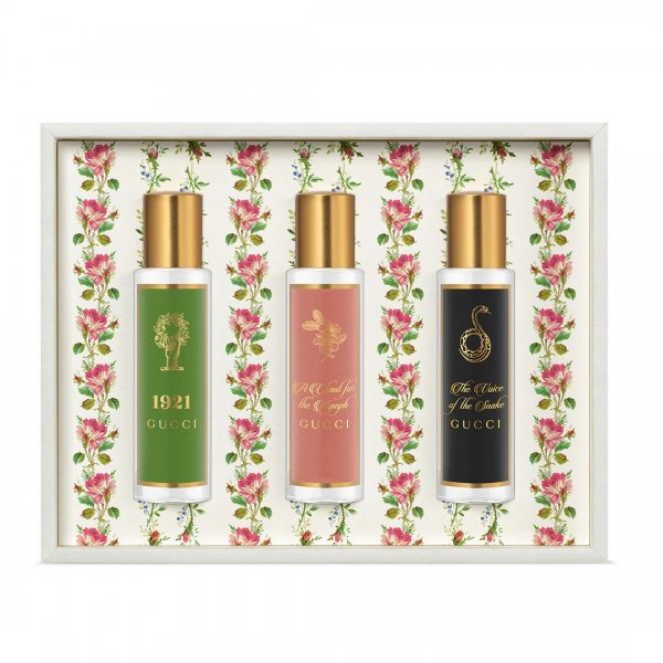 Gucci The Alchemist's Garden zestaw 1921 woda perfumowana spray 15ml + A Chant for the Nymph woda perfumowana spray 15ml + The Voice of the Snake woda perfumowana spray 15ml (U)
