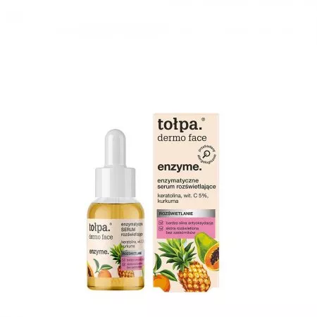 Tołpa Dermo Face Enzyme, enzymatyczne serum rozświetlające, 30ml
