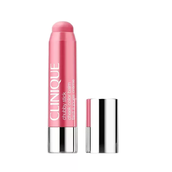 Clinique Chubby Stick™ Cheek Color Balm kremowy róż w sztyfcie 06 Poppin' Pink 6g