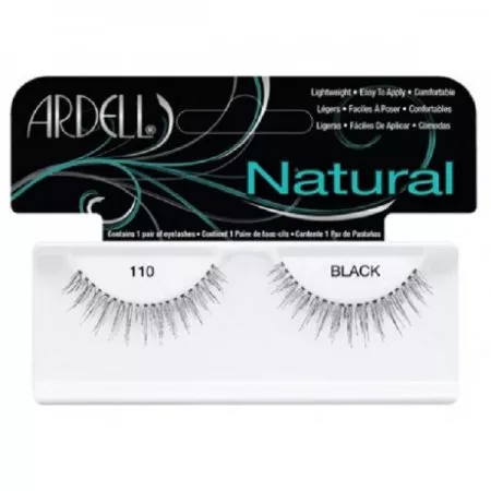 Ardell Rzęsy i akcesoria Natural 110 1 para sztucznych rzęs Black