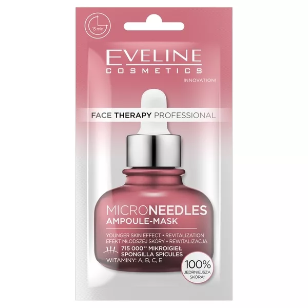 Eveline Cosmetics Face Therapy Professional Ampoule-Mask maseczka regenerująca z mikroigłami 8ml