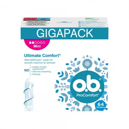 O.B. ProComfort tampony Mini 64szt.