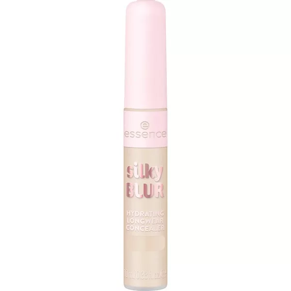 Essence Silky Blur Hydrating Longwear Concealer, nawilżający korektor wygładzający, 90, 10ml