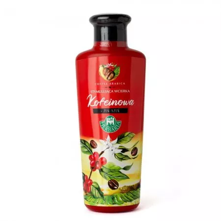 Herbaria Banfi, stymulująca wcierka kofeinowa do skóry głowy przeciw wypadaniu włosów, 250ml