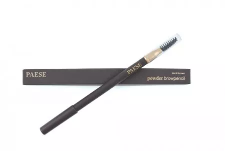 Paese, Powder Brow Pencil pudrowa kredka do brwi Dark Brown 1,19g
