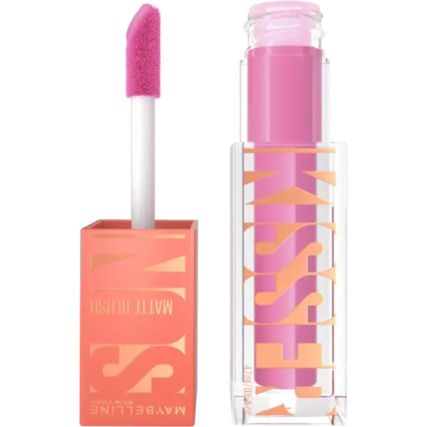 Maybelline New York Sunkisser Blush, róż do policzków w płynie, 32 Lilac Clouds, 4,7ml