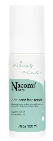 Nacomi, tonik przeciwtrądzikowy, 100ml
