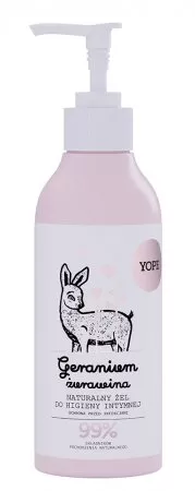 Yope, żel do higieny intymnej, Geranium i Żurawina, 300ml