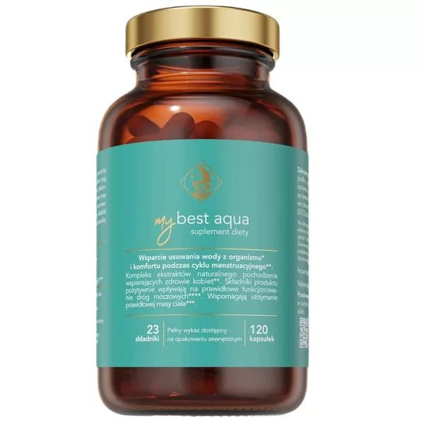 MyBestPharm MyBestAqua suplement diety 120 kapsułek