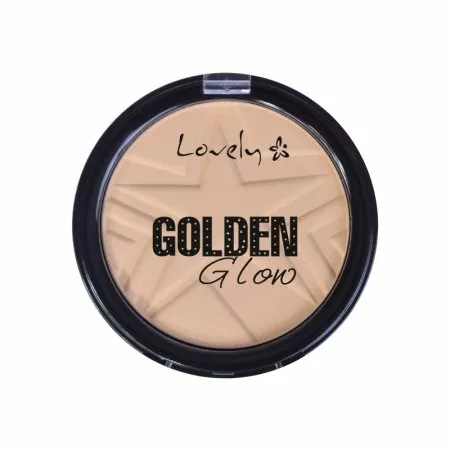 Lovely Golden Glow Powder lekki puder do twarzy 1 15g