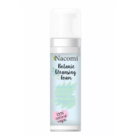 Nacomi, pianka botaniczna do mycia twarzy, 150ml