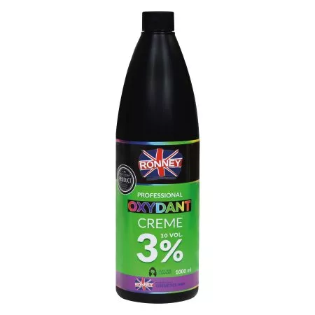 Ronney Professional Oxydant creme 3% 10 vol., Oxydant kremowy 1000ml