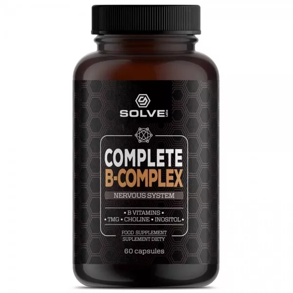 Solve Labs Complete B-Complex suplement diety 60 kapsułek